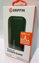 Load image into Gallery viewer, Griffin PowerBank USB 5200MAH 2x Extra SmartPhone Tablet Charges