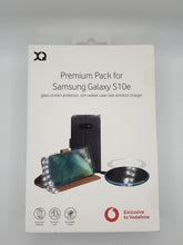 Load image into Gallery viewer, Samsung Galaxy S10e Premium Pack Glass Screen Protector, Slim Wallet Case, Fast Wireless Charger