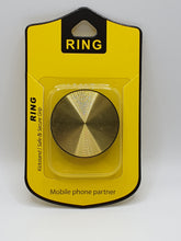 Load image into Gallery viewer, Universal Phone Accessory Phone Ring Pop Up Stand EarPhone Tidy Metallic Blue