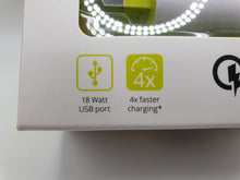 Load image into Gallery viewer, Kit Ultra Fast Mains USB Plug Charger Upto 4X Faster Than Standard Charger For Smartphones & Tablets
