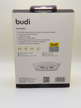 Load image into Gallery viewer, Budi Wireless Charger 2x USB Chargepad Qi Devices Smartphones