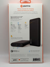 Load image into Gallery viewer, Griffin Reserve Powerbank Qualcomm Quick Charge 3.0 Technology USB-C Premium Power To GO Upto 10X Charges For Smartphones Tablets Macs