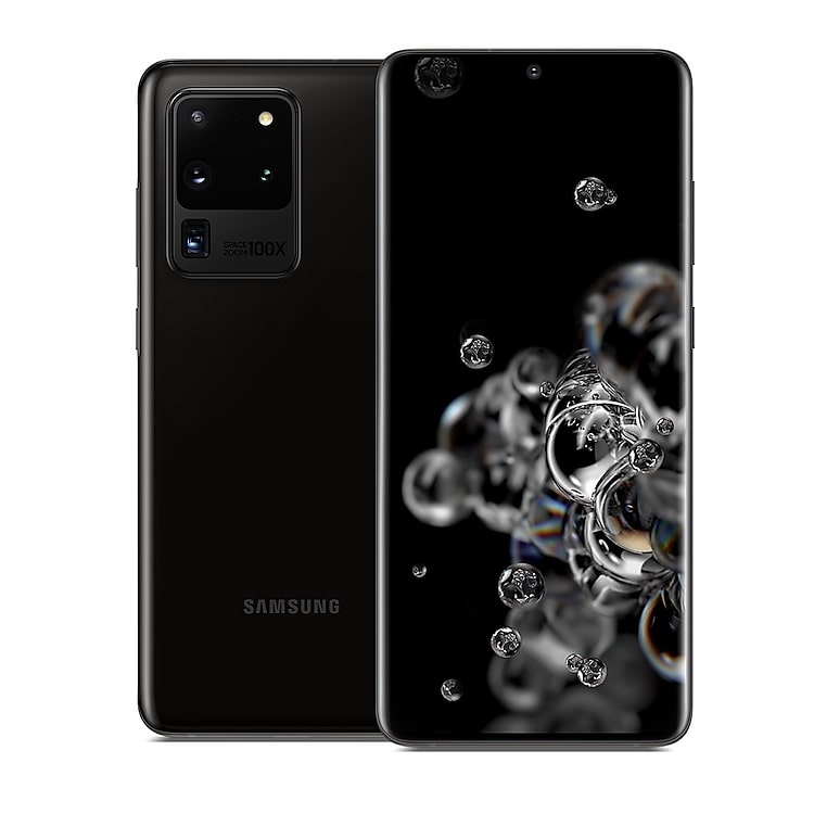 Samsung Galaxy S20 Ultra 5G Cosmos Black Unlocked 128GB Boxed New With Accessories Samsung Warranty