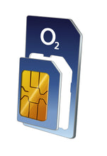 Load image into Gallery viewer, 02 Simcard Pay As You Go Mins Texts Data