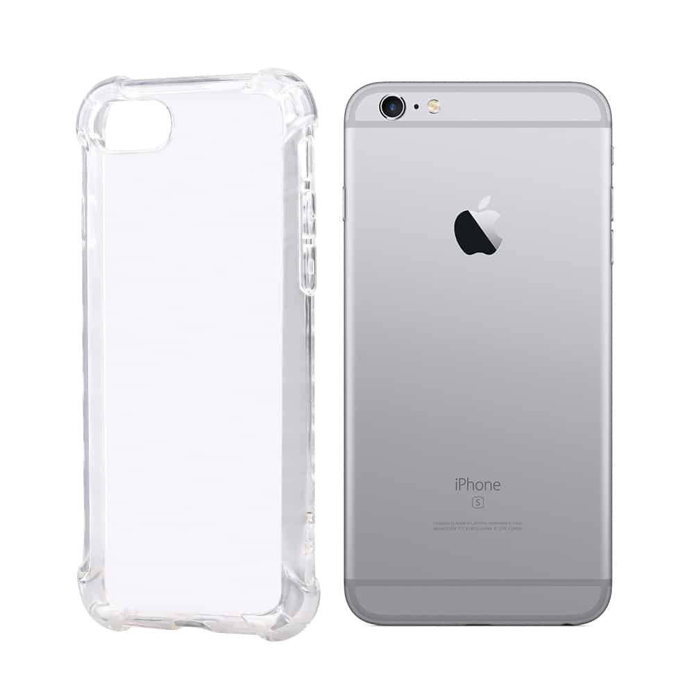 iPhone 6/6S Clear Slim Armour Anti-Burst Case Protection Impact Absorbing