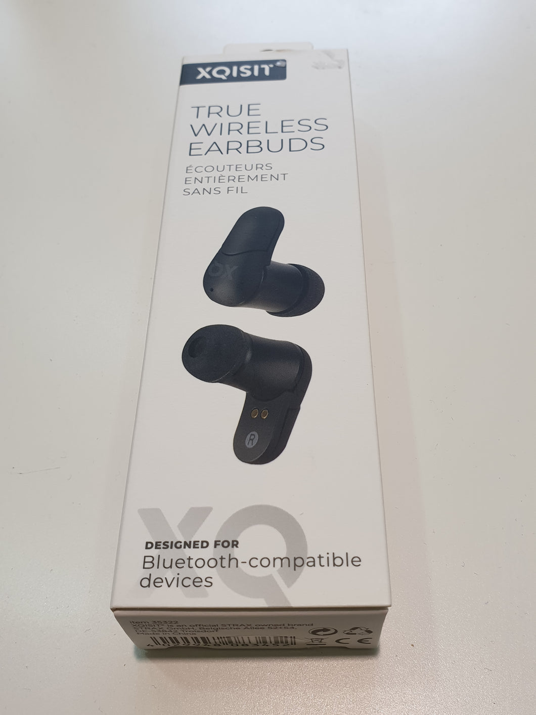 Xqisit True Wireless Earbuds Black Bluetooth