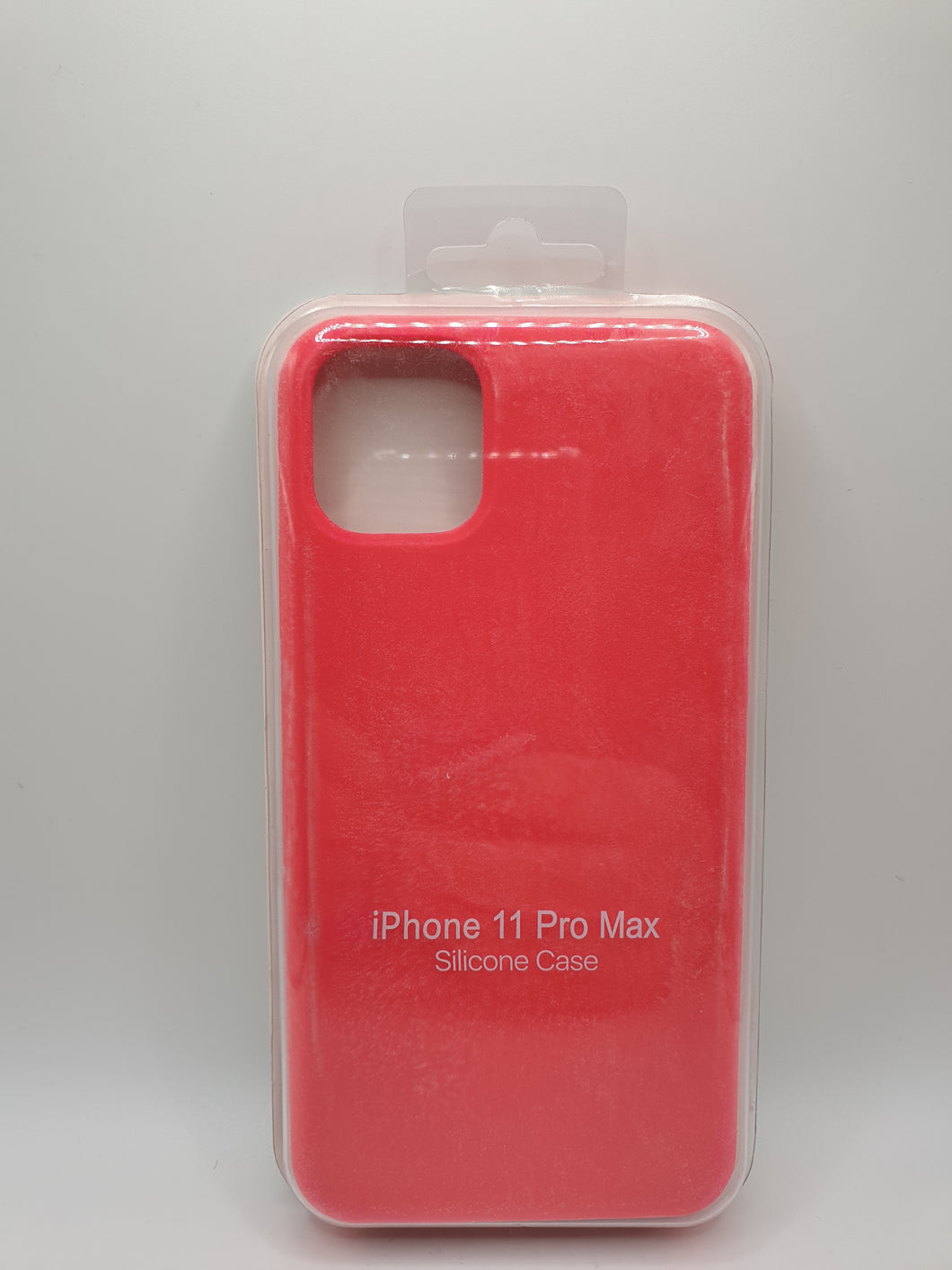 iPhone 11 Pro Max Silicone Hot Pink Case Cover
