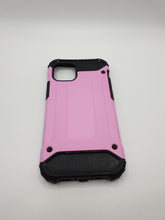 Load image into Gallery viewer, iPhone 12 Mini 5.4&quot; Slim Armour Protection Case Cover Black &amp; Pink Tough Durable Design
