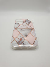 Load image into Gallery viewer, iPhone 12 Mini 5.4 Case Cover Marble Design Pink White Phone Protection Stylish Unique

