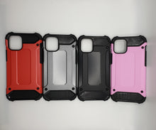 Load image into Gallery viewer, iPhone 12 Mini 5.4&quot; Slim Armour Protection Case Cover Black &amp; Pink Tough Durable Design
