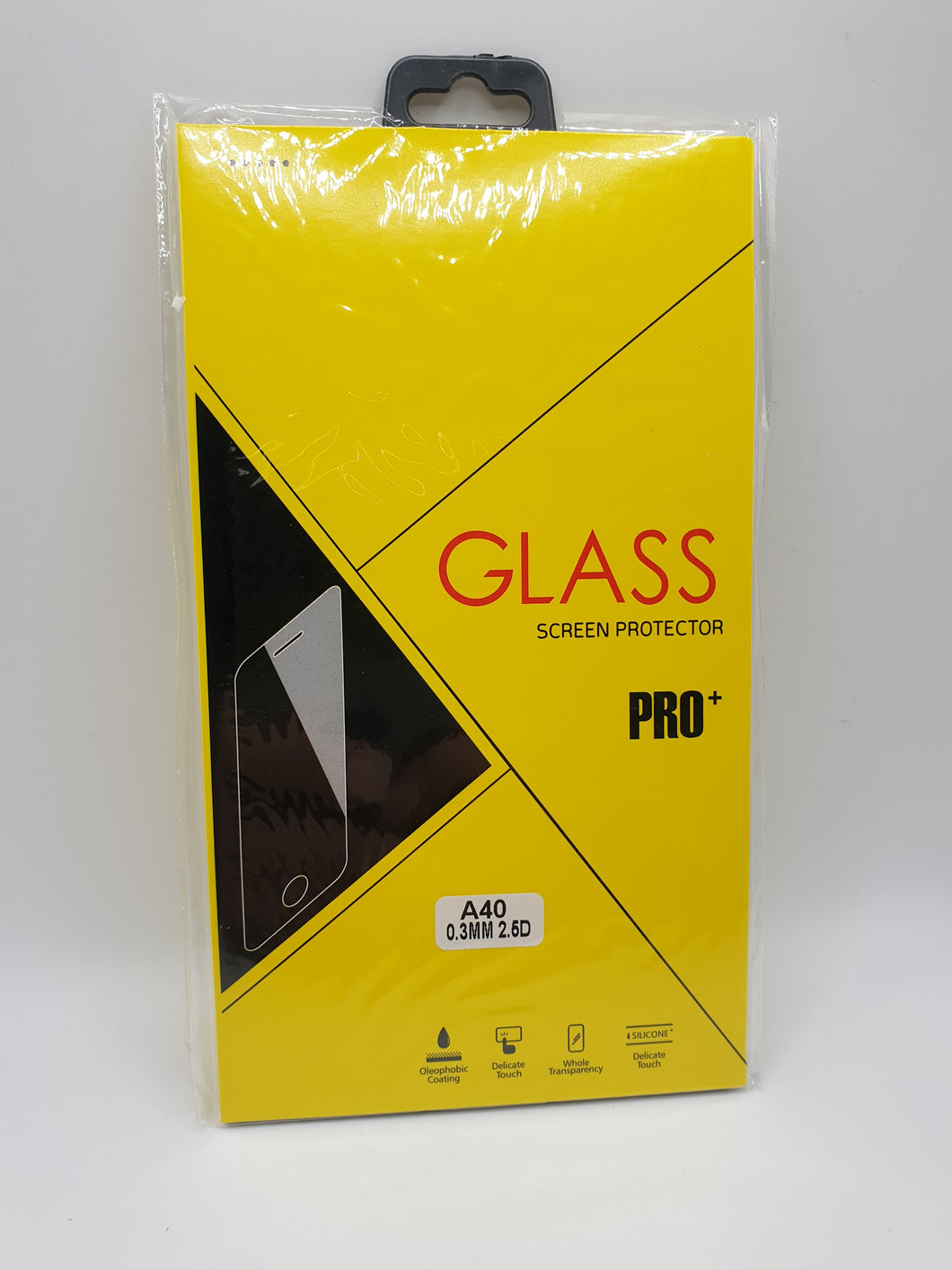 Samsung Galaxy A40 Tempered Glass Screen Protector 9H Toughened Impact Shield (2Pack)