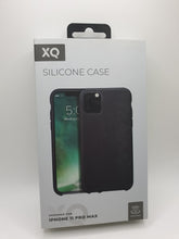 Load image into Gallery viewer, iPhone 11 Pro 5.8&quot; 2019 Silicone XQ Xqisit Case Cover Black Smooth Feel Lightweight Protection Comfortable Grip
