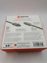 Load image into Gallery viewer, Griffin Type C To Type C Cable 1.8M Reversible Braided

