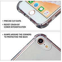 Load image into Gallery viewer, iPhone 7/8 Clear Back Anti-Burst Case Protection Slim Armour
