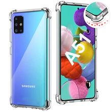 Load image into Gallery viewer, Samsung Galaxy A51 Case Clear Silicone Soft Anti-Burst Back Cover Protection Slim Armour

