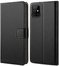 Load image into Gallery viewer, Samsung A51 Wallet Card Insert Case Faux Leather Black
