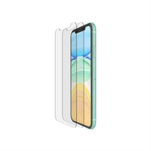 Load image into Gallery viewer, TEMPERED GLASS FOR IPHONE 11 / XR  CRYSTAL CLEAR PROTECTION PLAYA BY BELKIN 2 PACK
