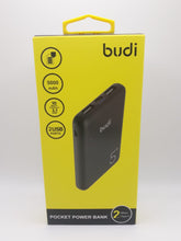 Load image into Gallery viewer, Budi Pocket Powerbank 5000Mah Fast Charge 2.1Amps Twin USB Smartphones &amp; Tablets
