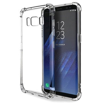 Samsung S8 Case Clear Anti-Burst Back Cover Protection Slim Armour