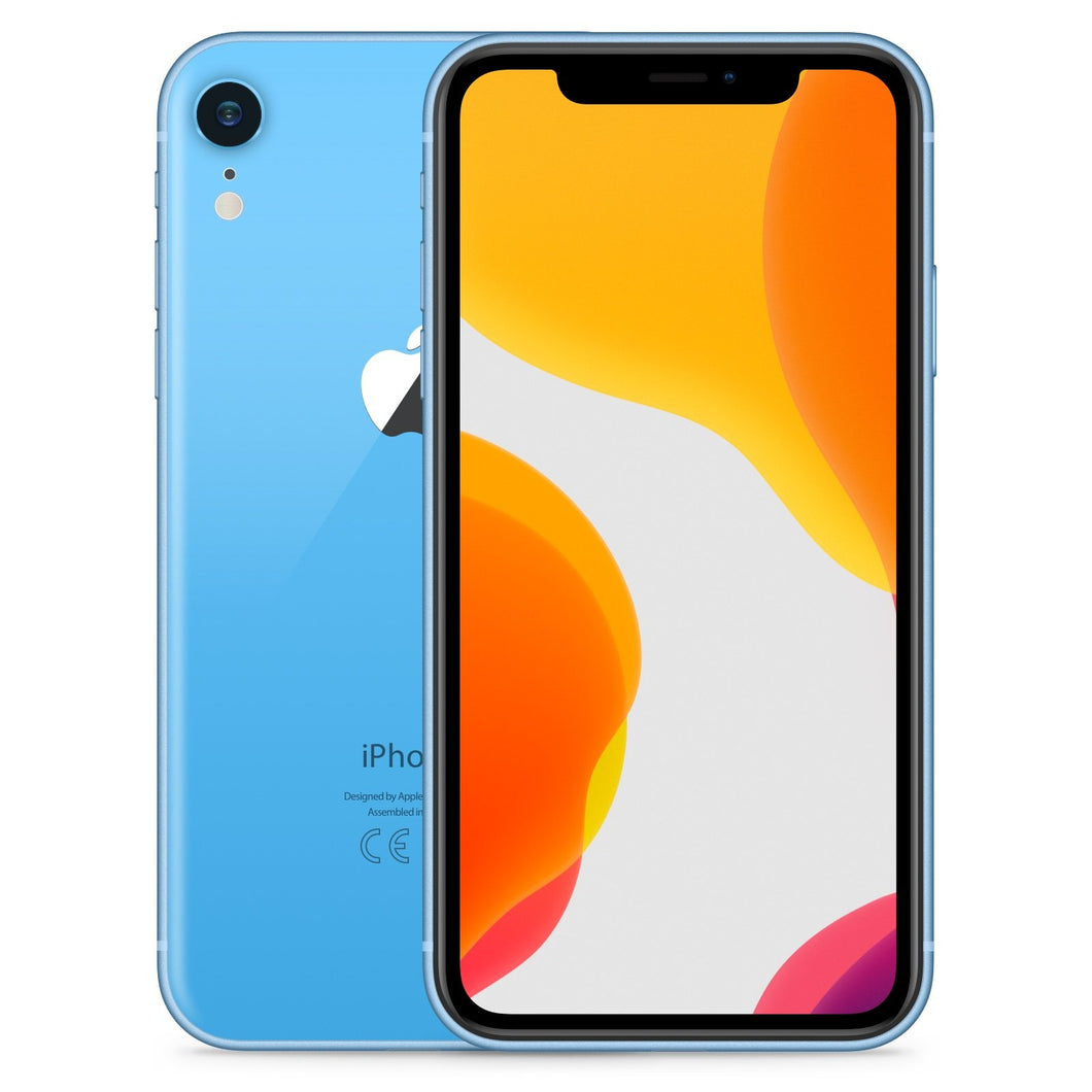 Apple iPhone XR Blue Unlocked 64GB Grade A Pre-Owned