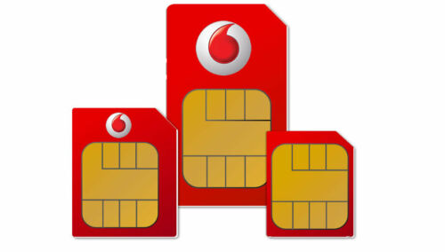 Vodafone Sim Card Pay As You Go Calls Texts Data Bundles