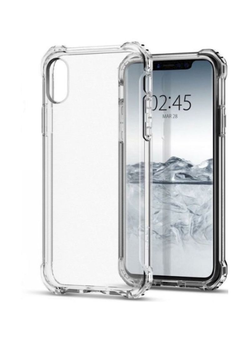 iPhone XR Clear Gel TPU Anti Burst Case Protection Slim Lightweight