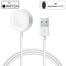 Load image into Gallery viewer, Magnetic Charging Cable iWatch USB 1 Metre Series 1,2,3,4,5 Power Adapter
