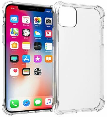 iPhone 11 PRO MAX 6.5 Clear Gel TPU Anti Burst Case Protection Slim Armour