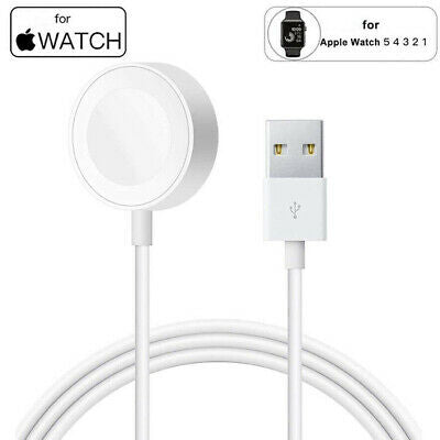 Magnetic Charging Cable iWatch USB 1 Metre Series 1,2,3,4,5 Power Adapter