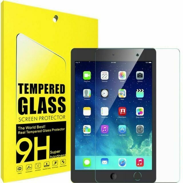 iPad Air/Air2 Screen Protector Tempered Glass Impact Protection Screen Shield